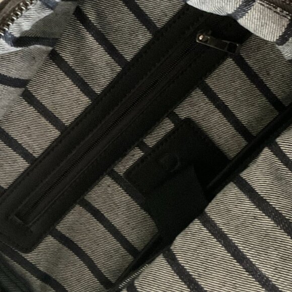 PORTER & BOND Gunmetal Gray Wool Backpack NWT